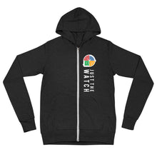 Load image into Gallery viewer, Just the Watch Zip Hoodie